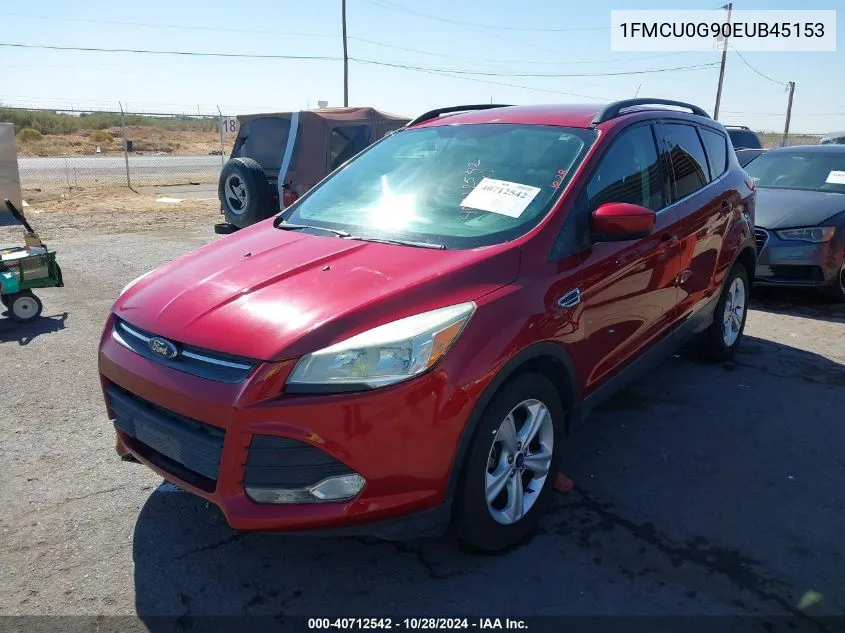 2014 Ford Escape Se VIN: 1FMCU0G90EUB45153 Lot: 40712542