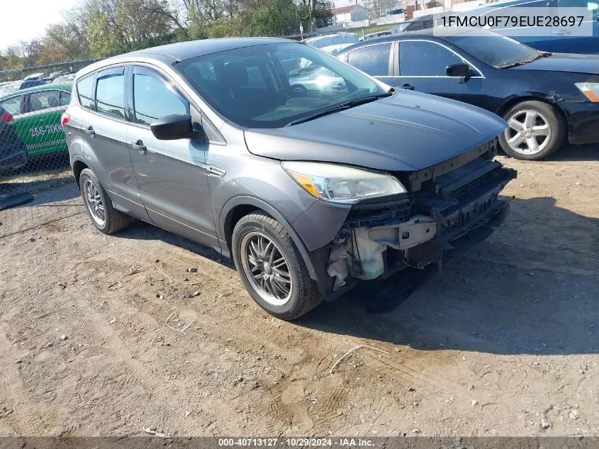 2014 Ford Escape S VIN: 1FMCU0F79EUE28697 Lot: 40713127