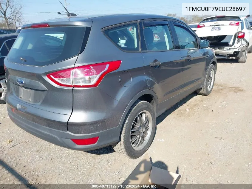 1FMCU0F79EUE28697 2014 Ford Escape S