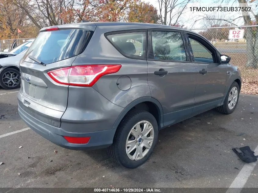 2014 Ford Escape S VIN: 1FMCU0F73EUB37502 Lot: 40714636