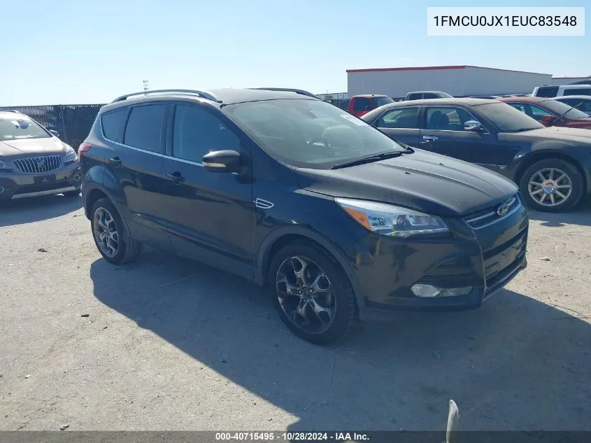 2014 Ford Escape Titanium VIN: 1FMCU0JX1EUC83548 Lot: 40715495