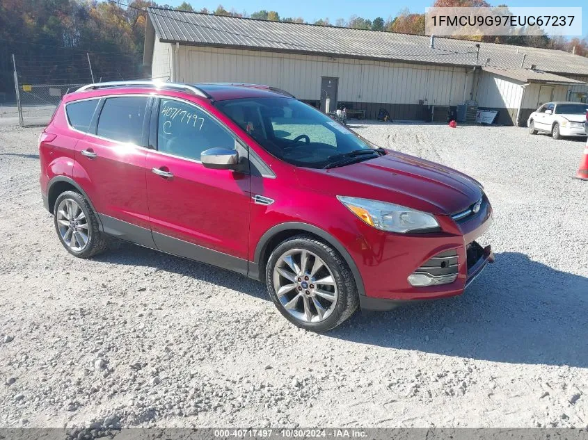 2014 Ford Escape Se VIN: 1FMCU9G97EUC67237 Lot: 40717497