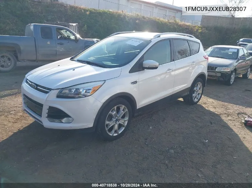 1FMCU9JXXEUB28307 2014 Ford Escape Titanium