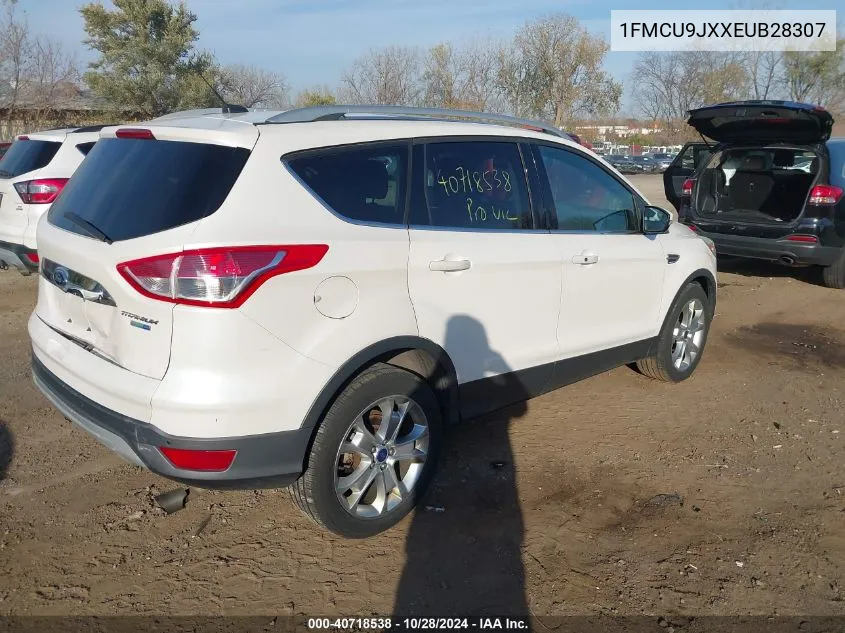 1FMCU9JXXEUB28307 2014 Ford Escape Titanium