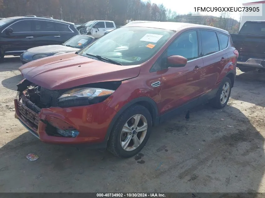 2014 Ford Escape Se VIN: 1FMCU9GXXEUC73905 Lot: 40734902