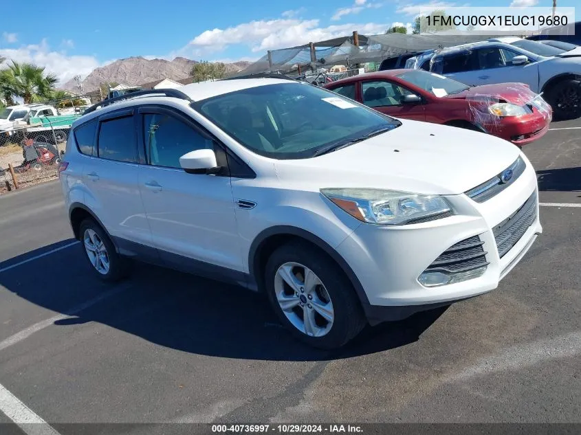 2014 Ford Escape Se VIN: 1FMCU0GX1EUC19680 Lot: 40736997