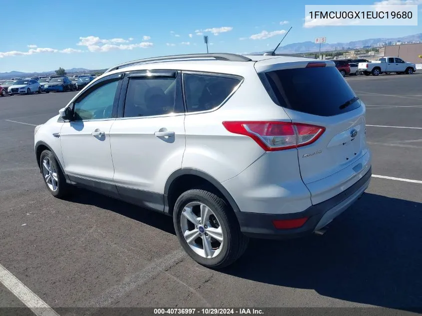 2014 Ford Escape Se VIN: 1FMCU0GX1EUC19680 Lot: 40736997