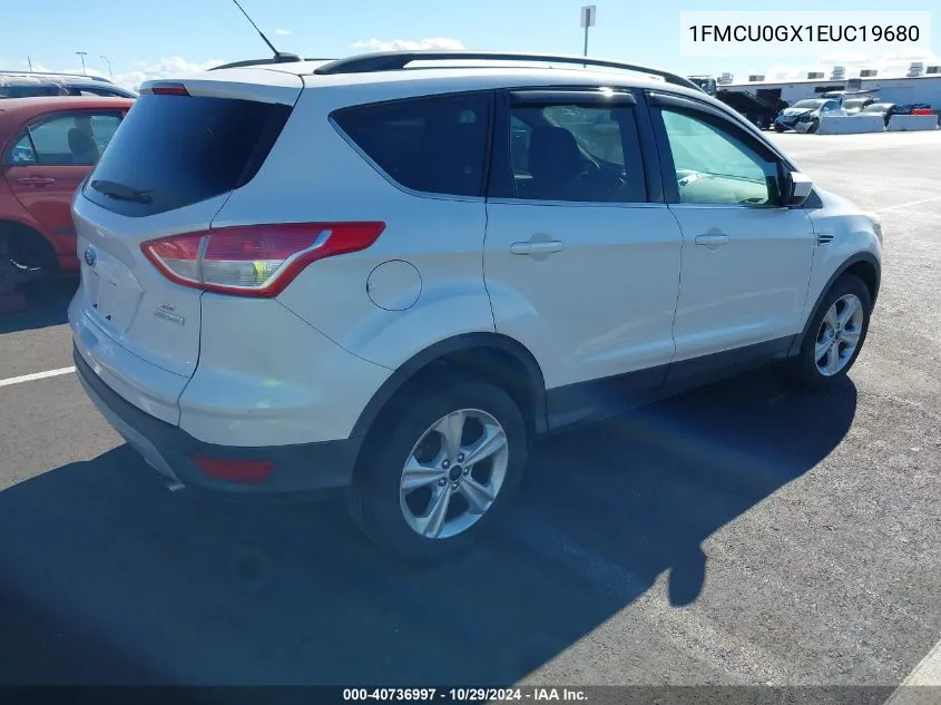 2014 Ford Escape Se VIN: 1FMCU0GX1EUC19680 Lot: 40736997