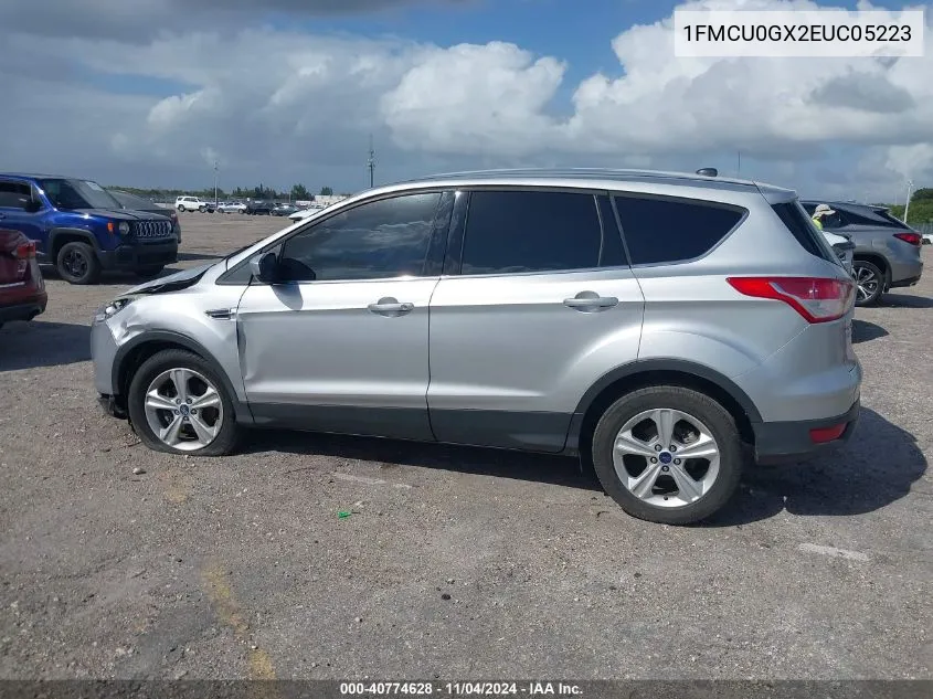 1FMCU0GX2EUC05223 2014 Ford Escape Se