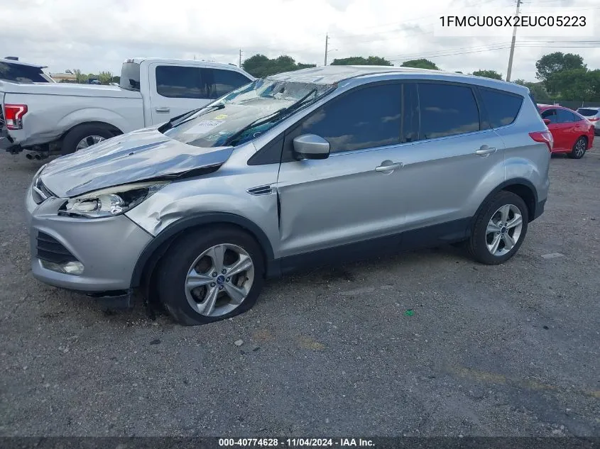 1FMCU0GX2EUC05223 2014 Ford Escape Se