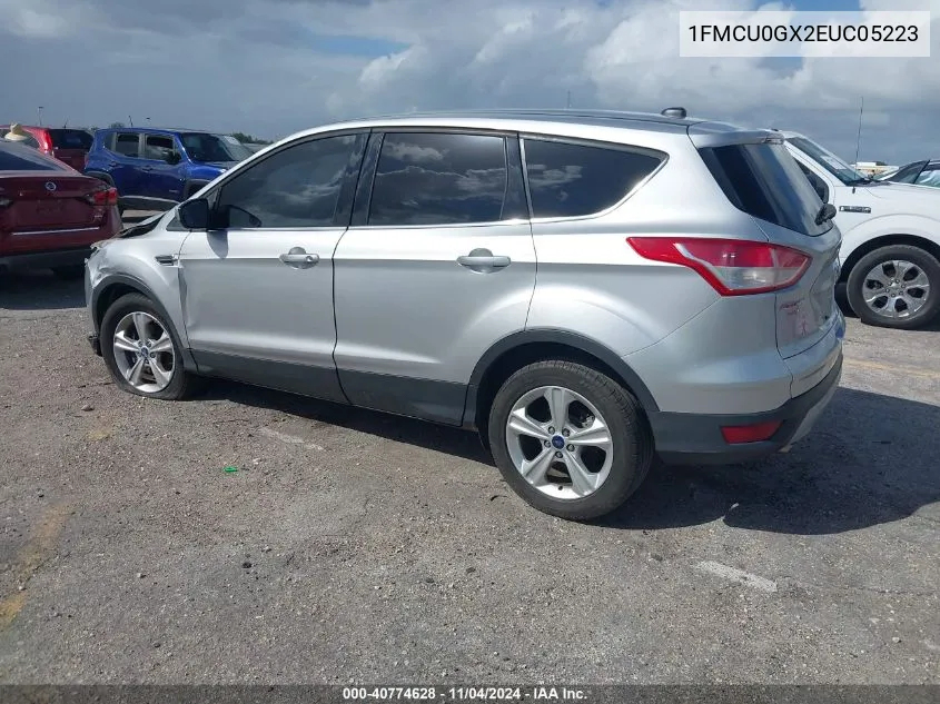 1FMCU0GX2EUC05223 2014 Ford Escape Se