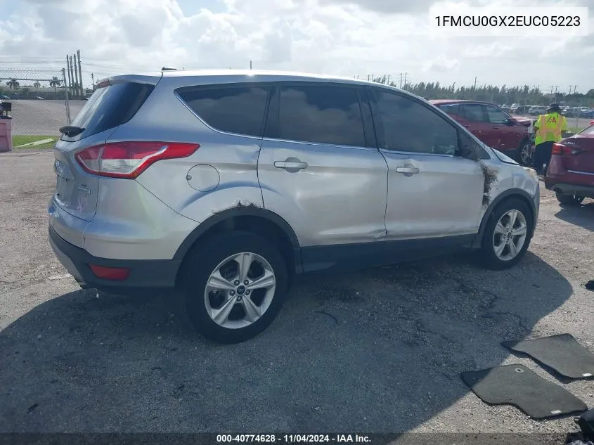 1FMCU0GX2EUC05223 2014 Ford Escape Se