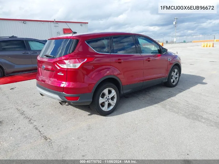 1FMCU0GX6EUB96672 2014 Ford Escape Se