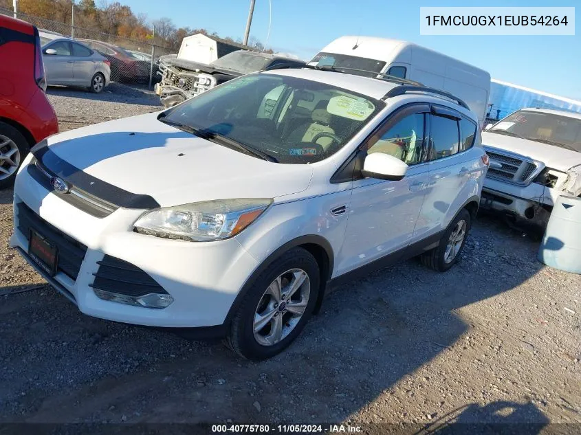 1FMCU0GX1EUB54264 2014 Ford Escape Se