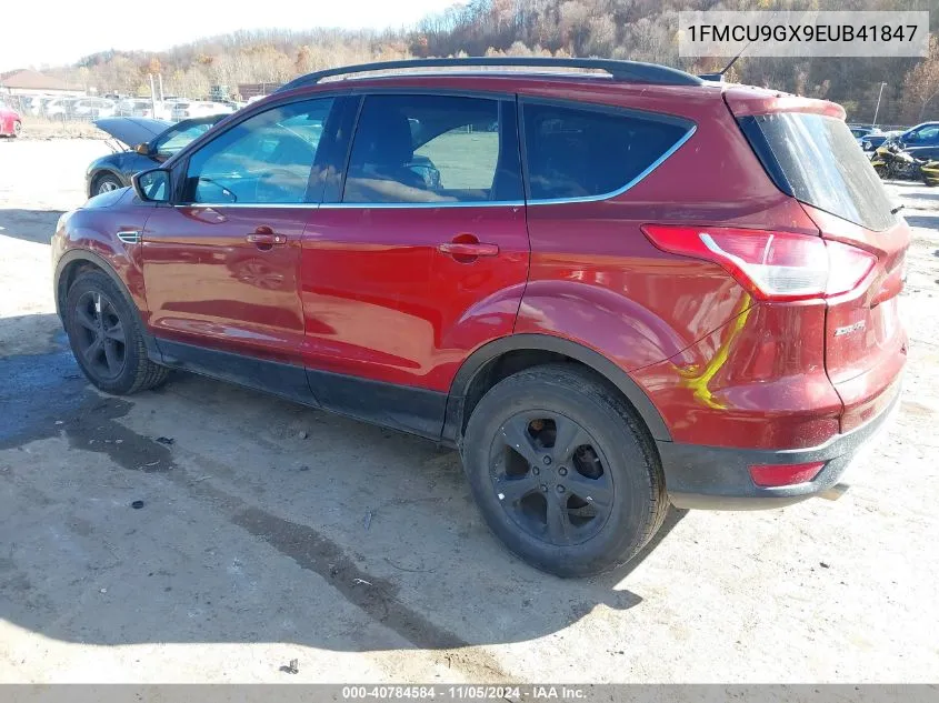 2014 Ford Escape Se VIN: 1FMCU9GX9EUB41847 Lot: 40784584