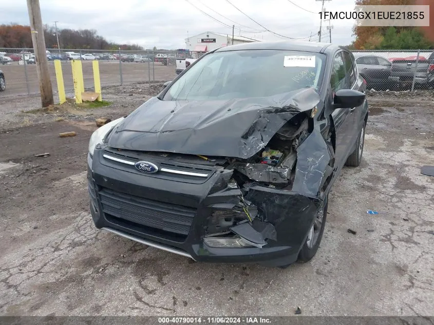 2014 Ford Escape Se VIN: 1FMCU0GX1EUE21855 Lot: 40790014