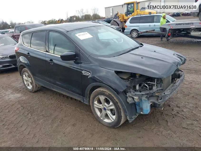 2014 Ford Escape Se VIN: 1FMCU0GX7EUA91638 Lot: 40790618