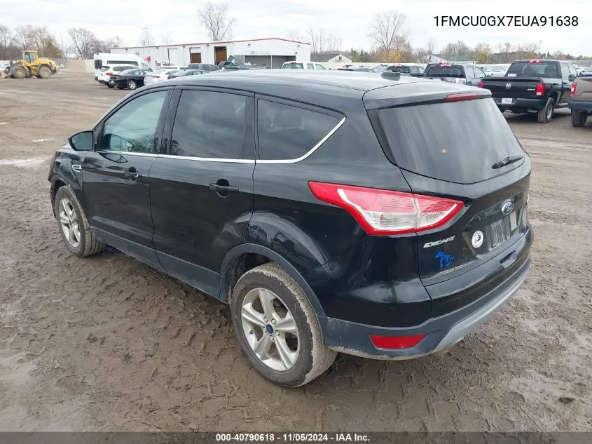 1FMCU0GX7EUA91638 2014 Ford Escape Se