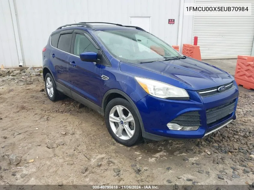 2014 Ford Escape Se VIN: 1FMCU0GX5EUB70984 Lot: 40795618