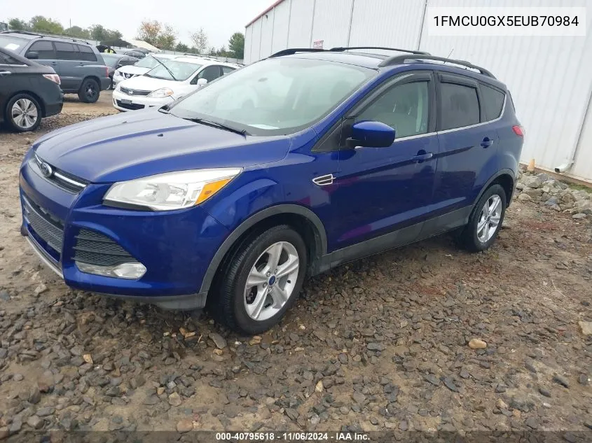 2014 Ford Escape Se VIN: 1FMCU0GX5EUB70984 Lot: 40795618