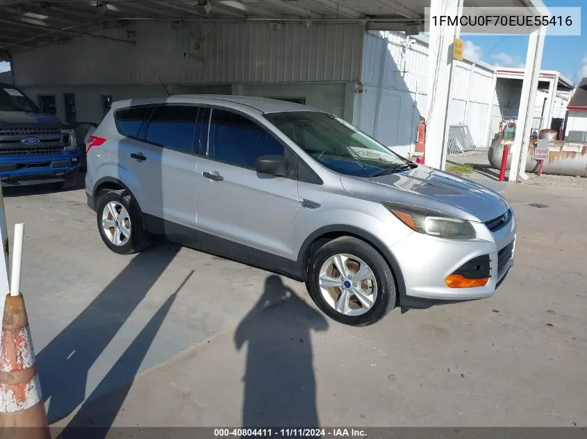 1FMCU0F70EUE55416 2014 Ford Escape S