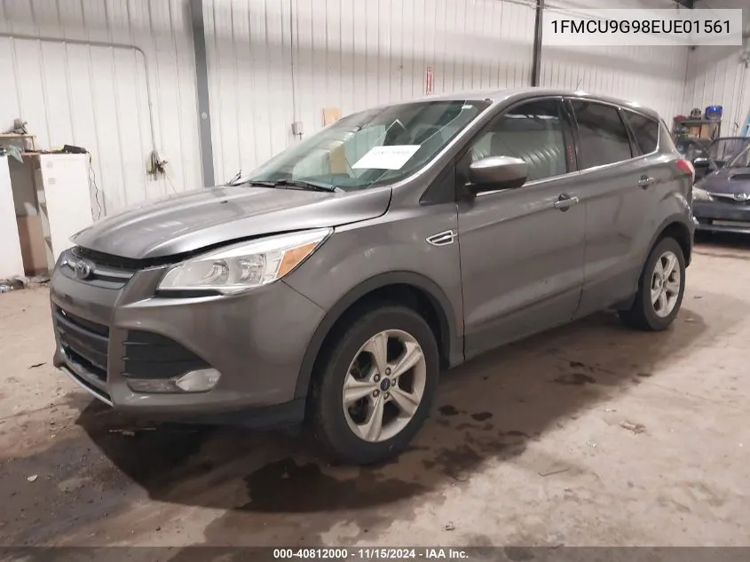 2014 Ford Escape Se VIN: 1FMCU9G98EUE01561 Lot: 40812000