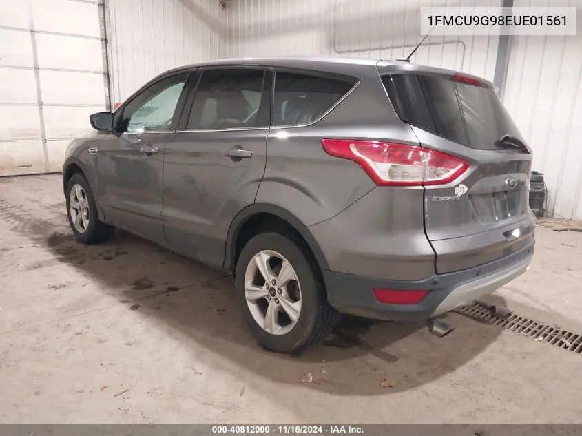 2014 Ford Escape Se VIN: 1FMCU9G98EUE01561 Lot: 40812000