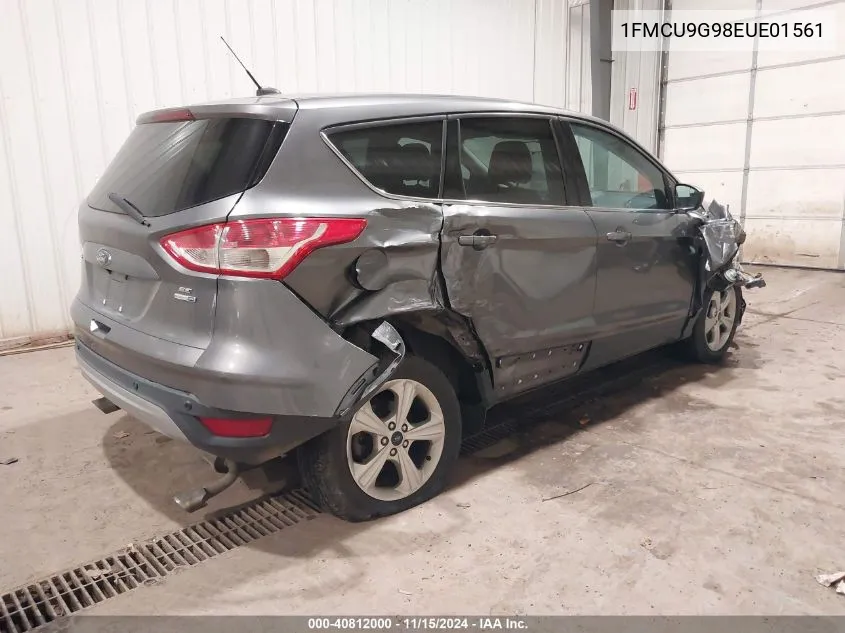 2014 Ford Escape Se VIN: 1FMCU9G98EUE01561 Lot: 40812000