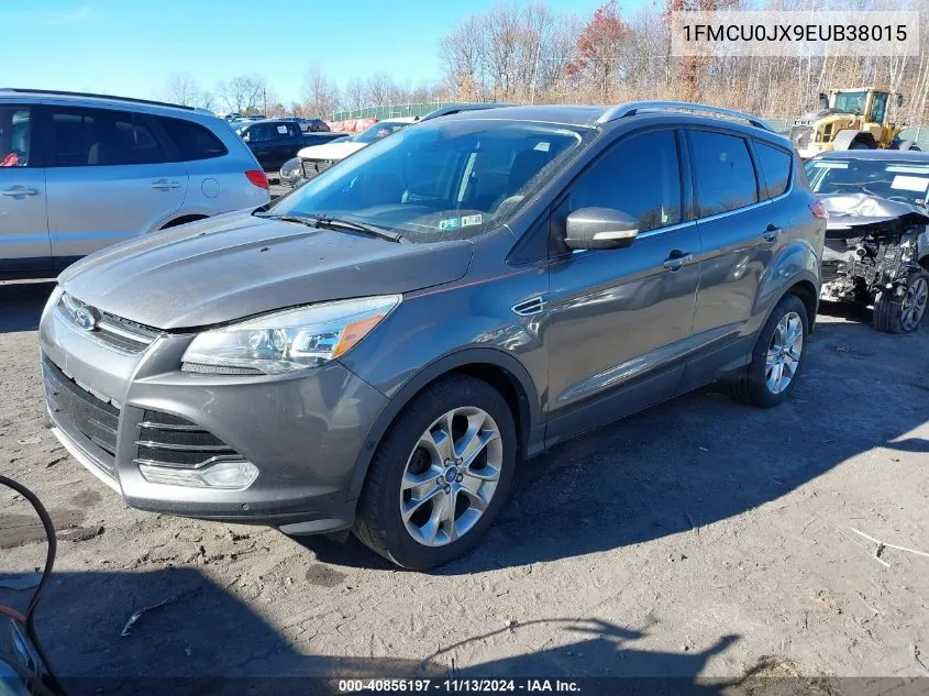 1FMCU0JX9EUB38015 2014 Ford Escape Titanium