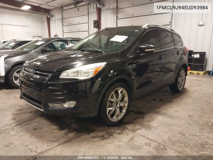 2014 Ford Escape Titanium VIN: 1FMCU9J94EUD93984 Lot: 40863761