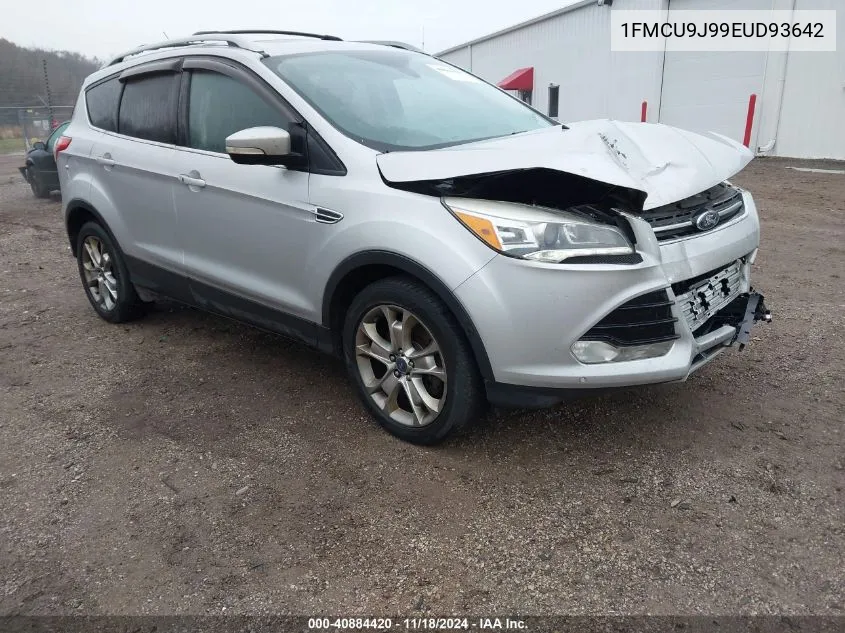 2014 Ford Escape Titanium VIN: 1FMCU9J99EUD93642 Lot: 40884420