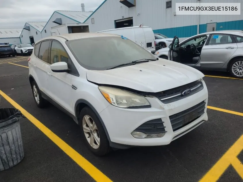 2014 Ford Escape Se VIN: 1FMCU9GX3EUE15186 Lot: 40896972