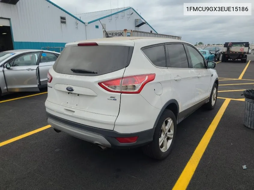 2014 Ford Escape Se VIN: 1FMCU9GX3EUE15186 Lot: 40896972