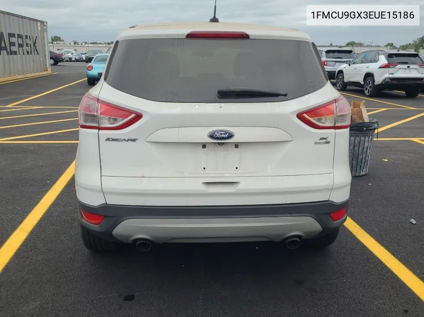 2014 Ford Escape Se VIN: 1FMCU9GX3EUE15186 Lot: 40896972