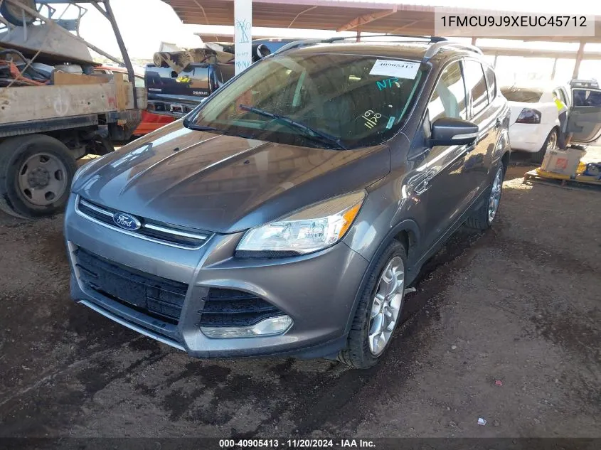 2014 Ford Escape Titanium VIN: 1FMCU9J9XEUC45712 Lot: 40905413