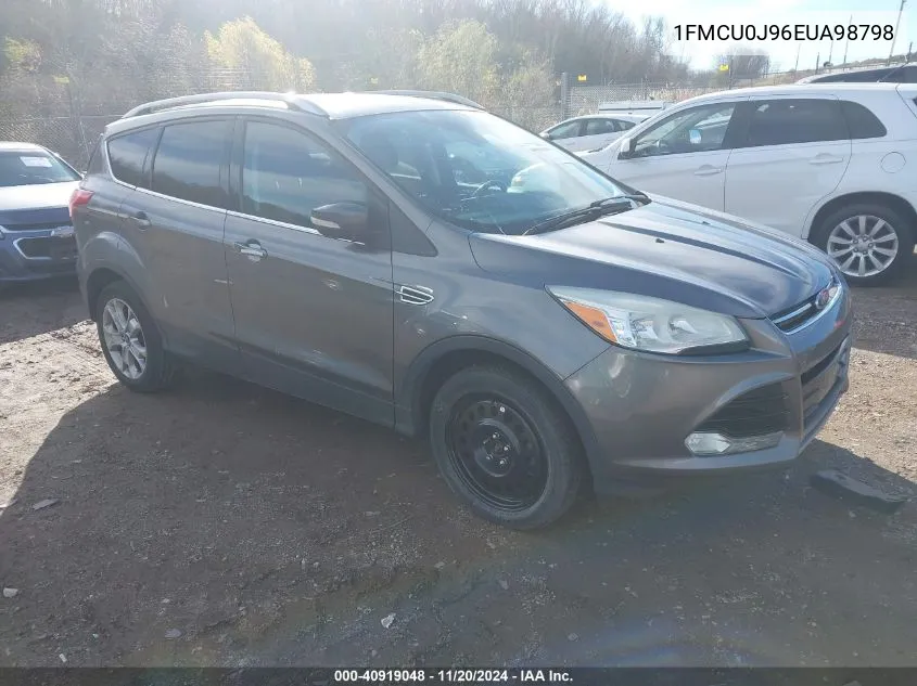 2014 Ford Escape Titanium VIN: 1FMCU0J96EUA98798 Lot: 40919048