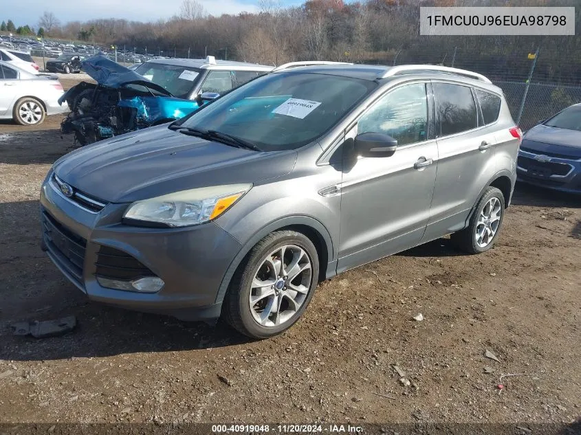 2014 Ford Escape Titanium VIN: 1FMCU0J96EUA98798 Lot: 40919048