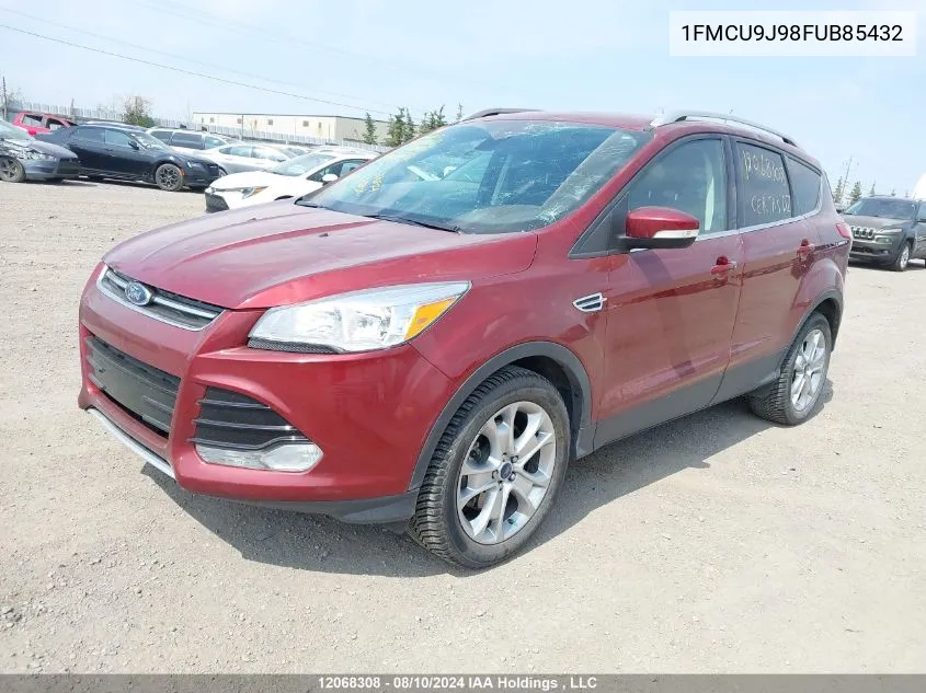 2015 Ford Escape Titanium VIN: 1FMCU9J98FUB85432 Lot: 12068308