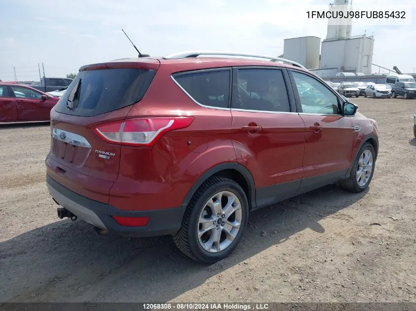 2015 Ford Escape Titanium VIN: 1FMCU9J98FUB85432 Lot: 12068308