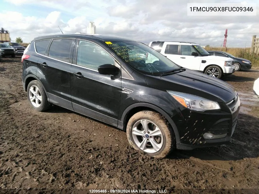 2015 Ford Escape Se VIN: 1FMCU9GX8FUC09346 Lot: 12095465