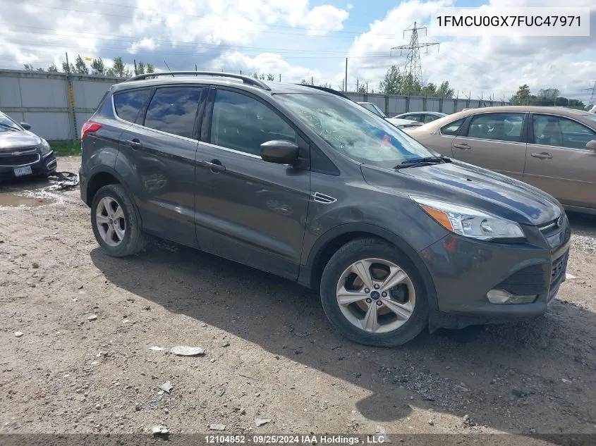 1FMCU0GX7FUC47971 2015 Ford Escape Se