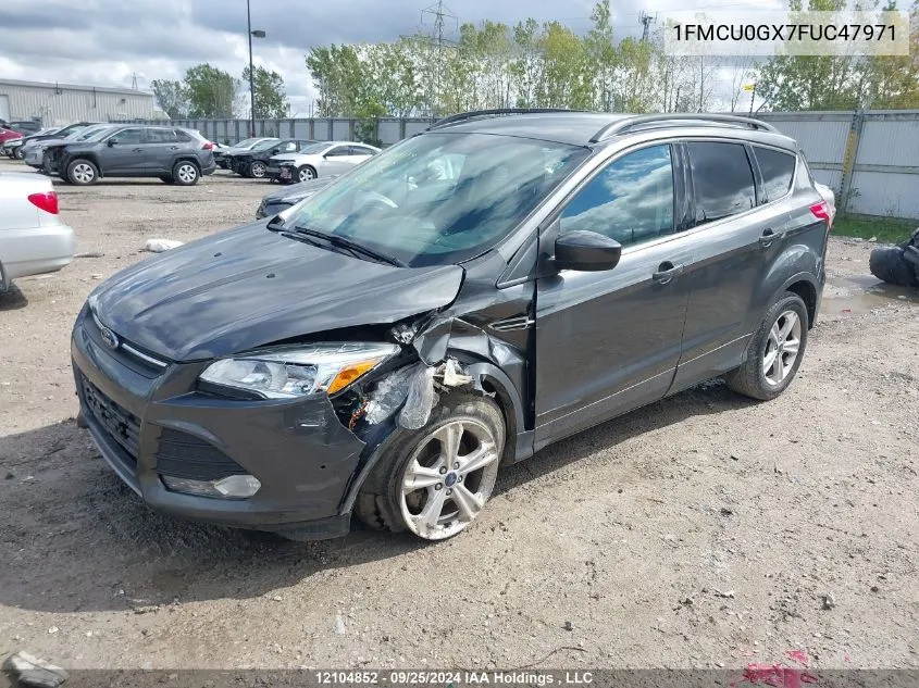 1FMCU0GX7FUC47971 2015 Ford Escape Se