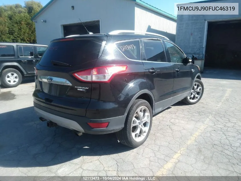 2015 Ford Escape Titanium VIN: 1FMCU9J90FUC46319 Lot: 12113473