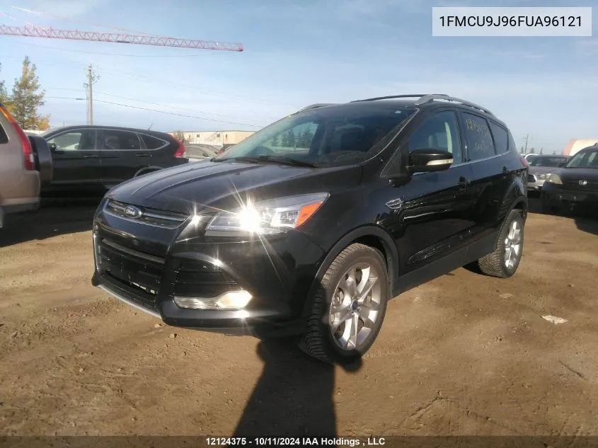 2015 Ford Escape Titanium VIN: 1FMCU9J96FUA96121 Lot: 12124375