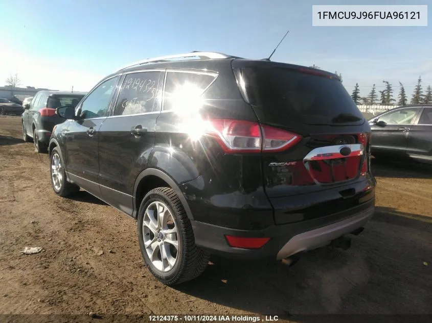 2015 Ford Escape Titanium VIN: 1FMCU9J96FUA96121 Lot: 12124375