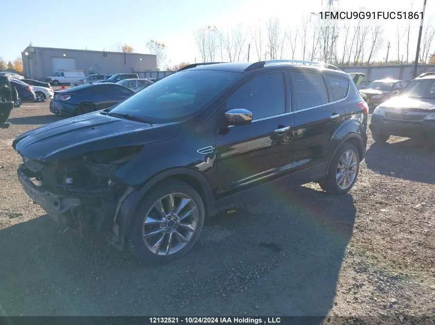 1FMCU9G91FUC51861 2015 Ford Escape Se