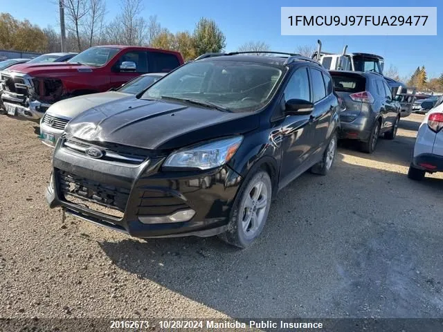 2015 Ford Escape Titanium VIN: 1FMCU9J97FUA29477 Lot: 20162673