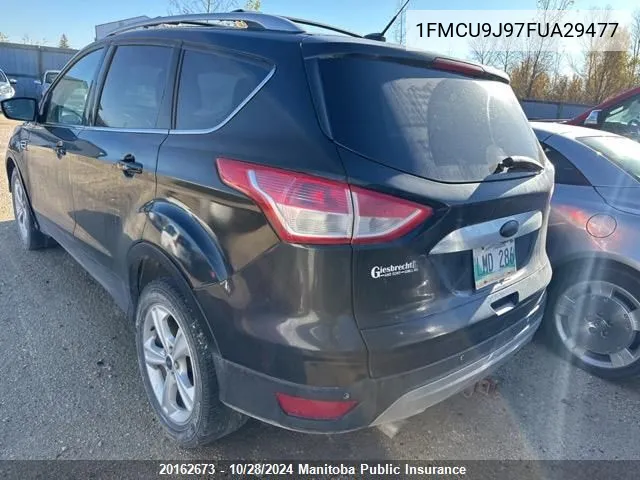 2015 Ford Escape Titanium VIN: 1FMCU9J97FUA29477 Lot: 20162673