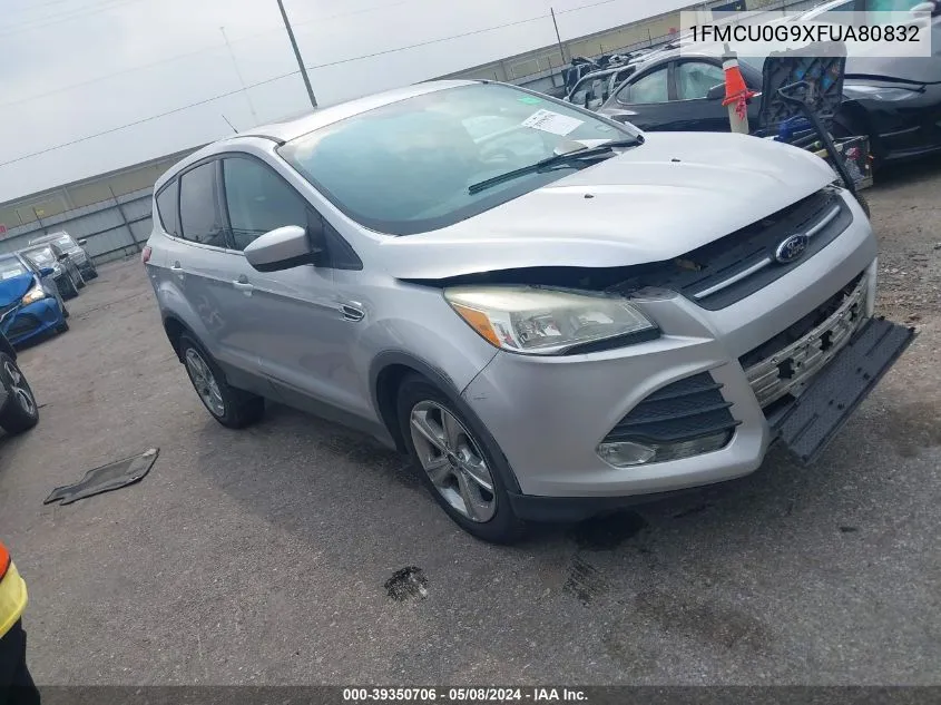 2015 Ford Escape Se VIN: 1FMCU0G9XFUA80832 Lot: 39350706