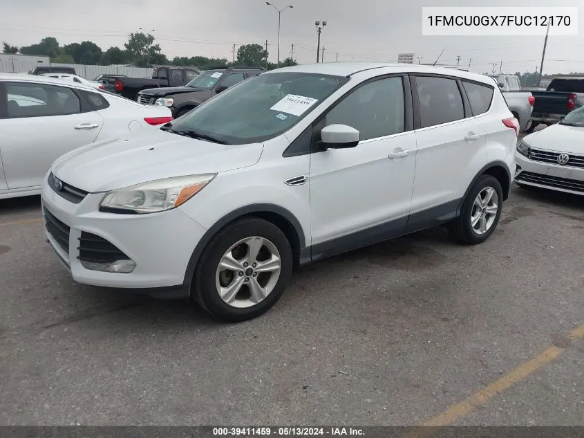 1FMCU0GX7FUC12170 2015 Ford Escape Se